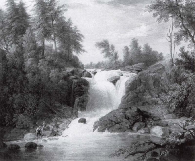Asher Brown Durand Boonton Falls,New Jersey oil painting picture